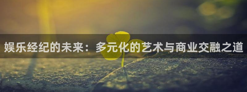 泰达娱乐app哪个模式容易赢：娱乐经纪的未来：多元化的艺术与商业交融之道